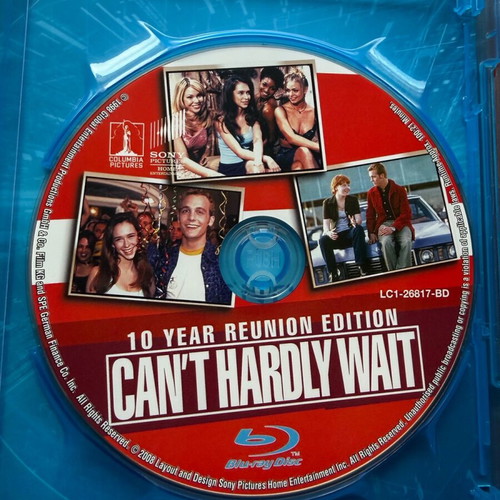 Can’t Hardly Wait Blu-ray like new with Greek subtitles