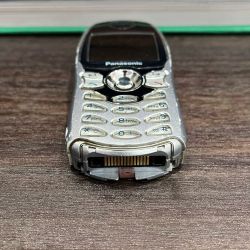 Panasonic EB-GD67 used mobile phone without back cover