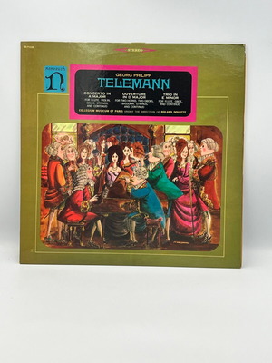 Georg Philipp Telemann Concerto In A Major vinyl record used