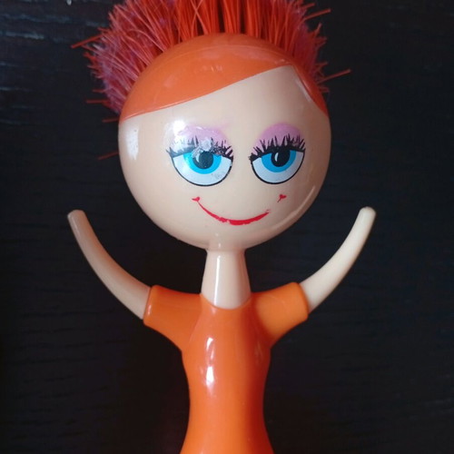 Funky Lady dish brush new, kitchen cleaning tool