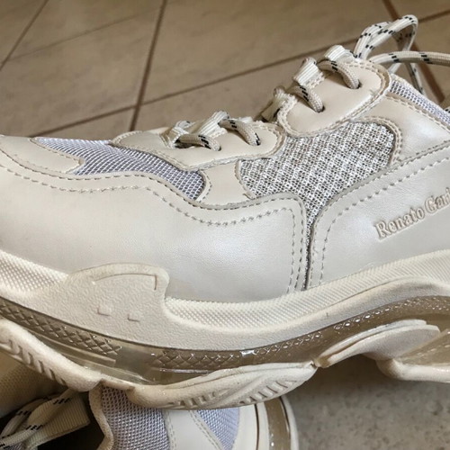 Renato G. beige athletic shoes size 41 like new