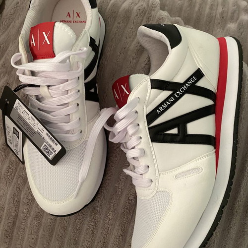 Armani Exchange sneakers size 41, white