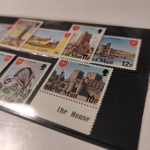 Isle of Man stamps new, pack of 9 pieces