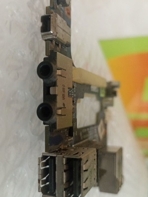 Dell Latitude E6510 Precision M4500 USB Audio Ethernet I/O Board LS-5572P