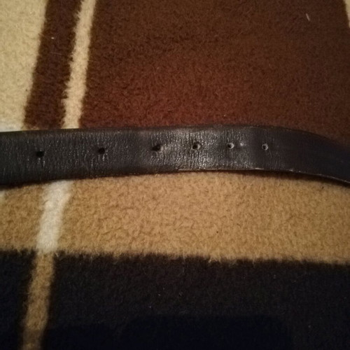 Leather belt 100 cm like new brown
