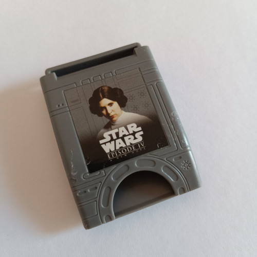 Star Wars Kellogg's 2005 tin box used with Princess Leia