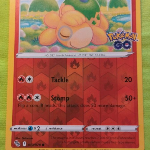 Numel Pokémon GO set like new