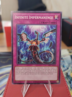 Infinite Impermanence Yu-Gi-Oh! trap card