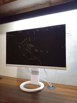 Eizo FlexScan EV2760 IPS Monitor 27" QHD 2560x1440 like new, white