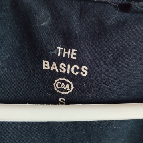 C&A T-shirt like new, dark blue, size S