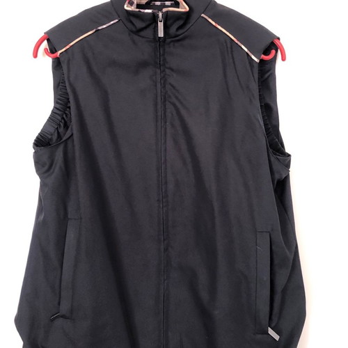 Burberry women's vest new, black, waterproof, size S