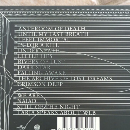 Tarja What Lies Beneath double CD like new, rock