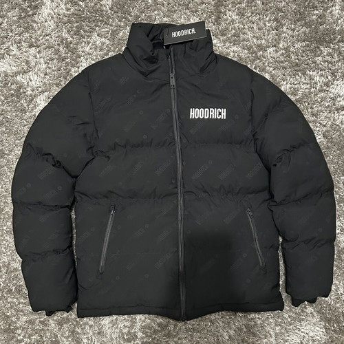 Hoodrich puffer jacket new, size M black