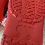 Jomix Shoes children's sea slippers size 32, new, red