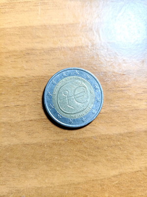 2€ Диеуро паметна монета 1999-2009 Гръцка република с жезъла на Асклепий употребявана