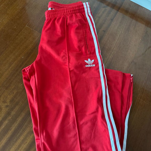 Adidas Firebird men's tracksuit like new, size 40/42, red