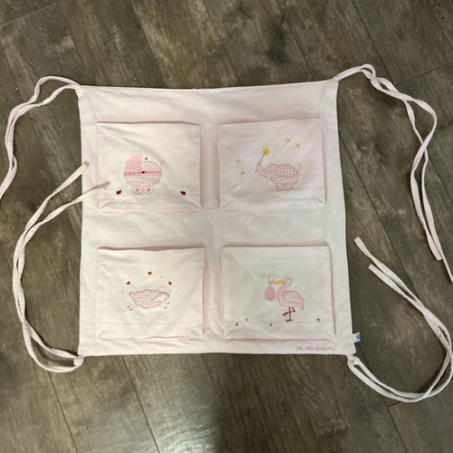 Fabric storage organizer for baby nursery like new