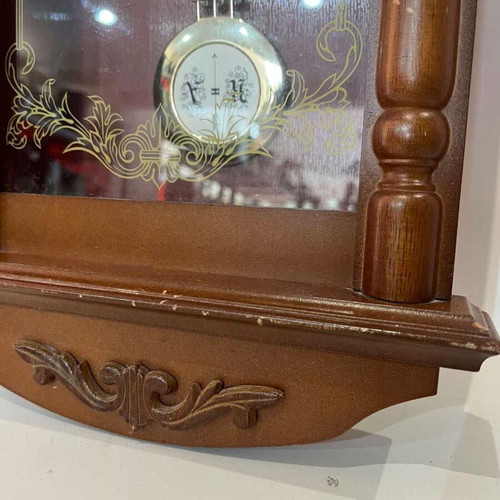 Vintage Citron wall clock pendulum used, analog