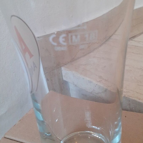 Alpha beer glass set new, pack of 6, 300ml