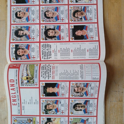 Panini Espana 1982 Official Reprint Album like new