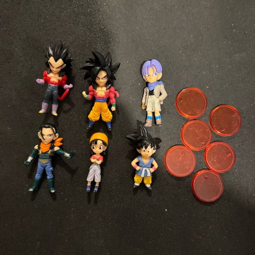 Dragonballs miniatures GT used 6-9 cm