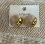Steel earrings new