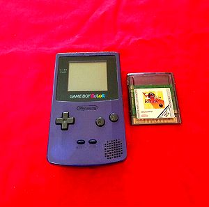 Game Boy Color Purple (1998) + Game