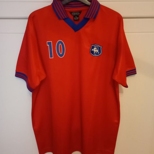 Kenvelo Vintage Football Jersey No 10 XL red like new