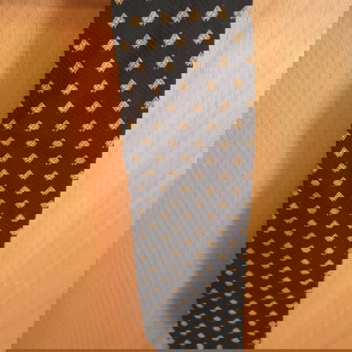 Γραβάτα Giorgio Armani vintage μαύρη μεταχειρισμένη 100% μετάξι