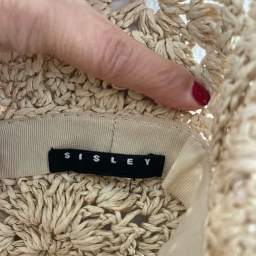 Sisley straw hat, beige, size S