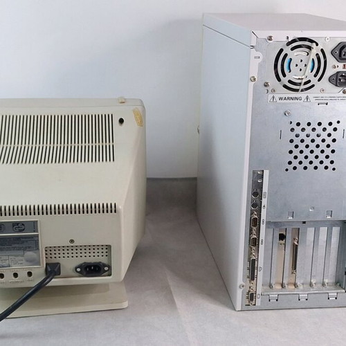 Vintage Zenith Data Systems Z-Server EL computer set used