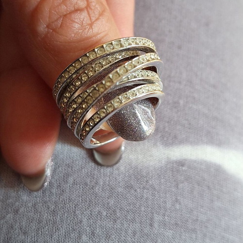 Swarovski ring used, size 52, in excellent condition