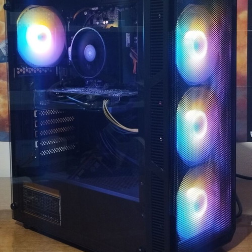 Gaming PC Ryzen 3 2200G GTX 660 8GB DDR4 SSD+HDD Windows 10 used