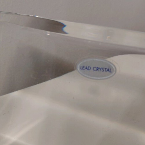 Rogaska Portico 36cm crystal centerpiece bowl new