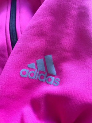 Adidas sports jacket like new, fuchsia, size S