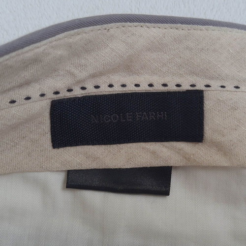 Nicole Farhi women's chino capri pants size S W28 L25, gray