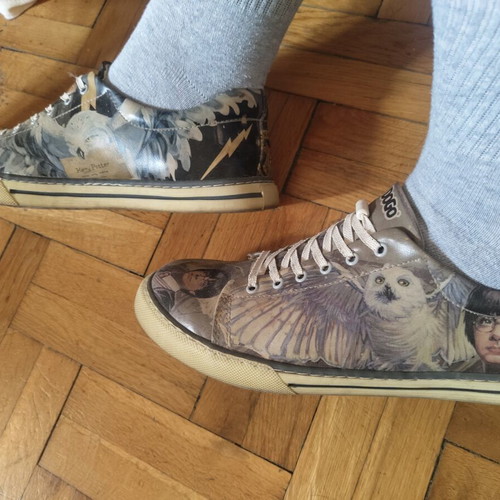 DOGO Harry Potter Sneakers size 45 used, multicolor