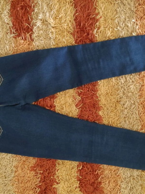 Γυναικείο παντελόνι Zara μπλε, σαν καινούργιο, μέγεθος S