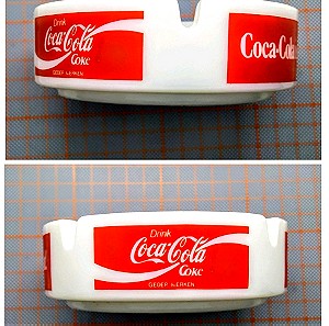 Vintage του 1982 τασάκι Coca-Cola