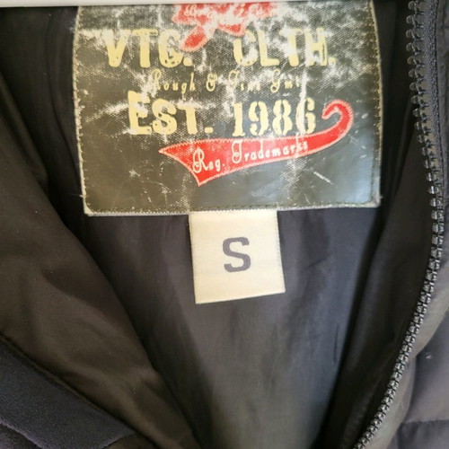 Bristol long jacket with fur hood like new