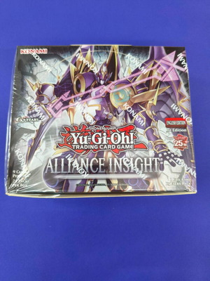 Yu-Gi-Oh! Alliance Insight booster display