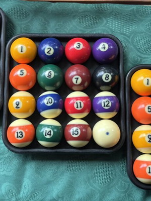 Aramith Premier Pool Ball Set like new, 57.2 mm / 2¼”