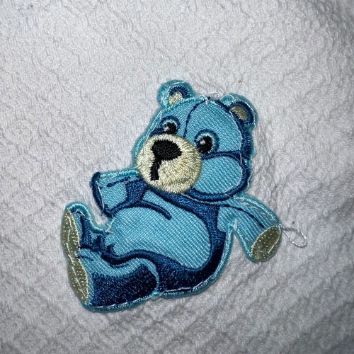Baby blanket used for boy