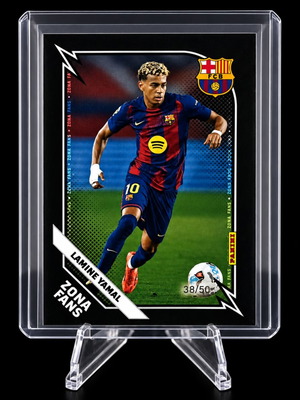 Lamine Yamal Zona Fans μαύρη /50 Panini Barcelona FC κάρτα
