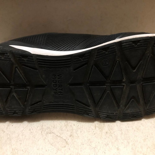 Wurth Modyf Daily Race S1P Safety Shoes Used Black Size 46