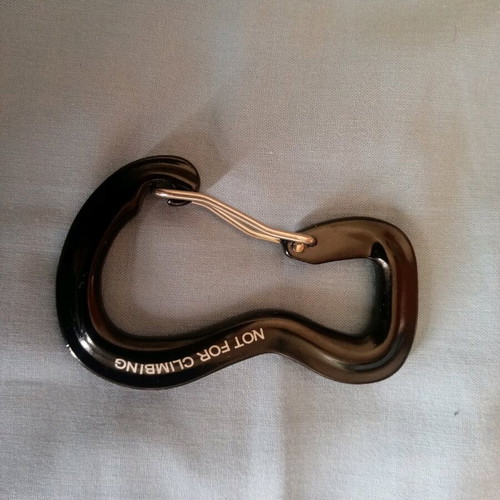 Metal carabiner hook Ticket to the Moon model KN 10 like new