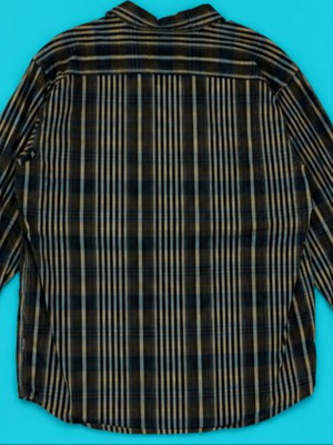 Columbia striped long-sleeve shirt like new, size M, multicolor
