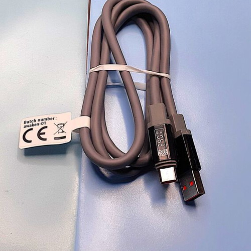 USB to Type-C Cable 240W 1m with LED Digital Display new