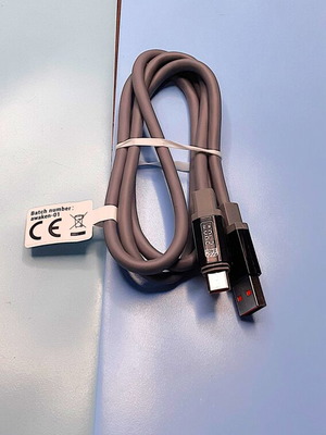 USB to Type-C Cable 240W 1m with LED Digital Display new