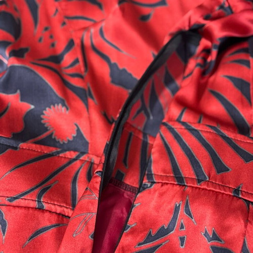 Silk dress Lussile red like new